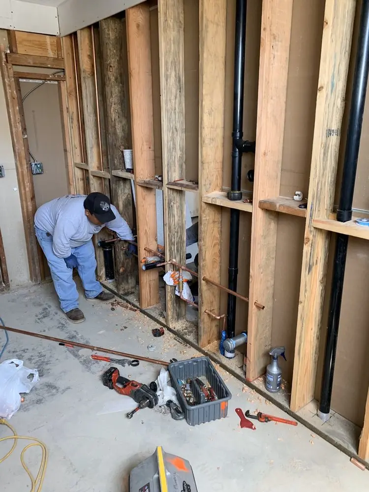 Commercial rough-in plumbing for Gas Line Repair in East-Central District